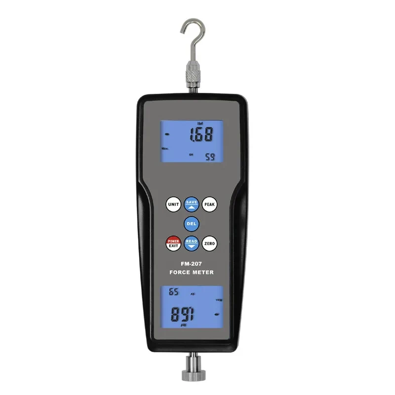 Landtek FM-207 푸시 풀 포스 게이지 테스터 미터 4 측정 장치(동력계 포함) 디지털 힘 측정 장비