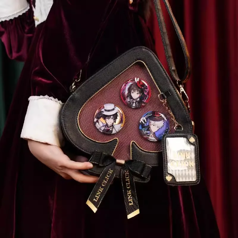 Originale Genuine Bemoe Link Click Magic Series Spade Styling Bag 25Cm Super Cute Anime Periferiche Regalo Di Compleanno