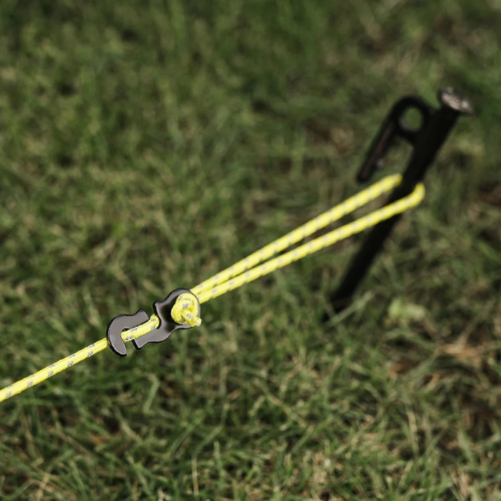 10PCS Adjustable Camping Tent Cord Rope Buckle S Type