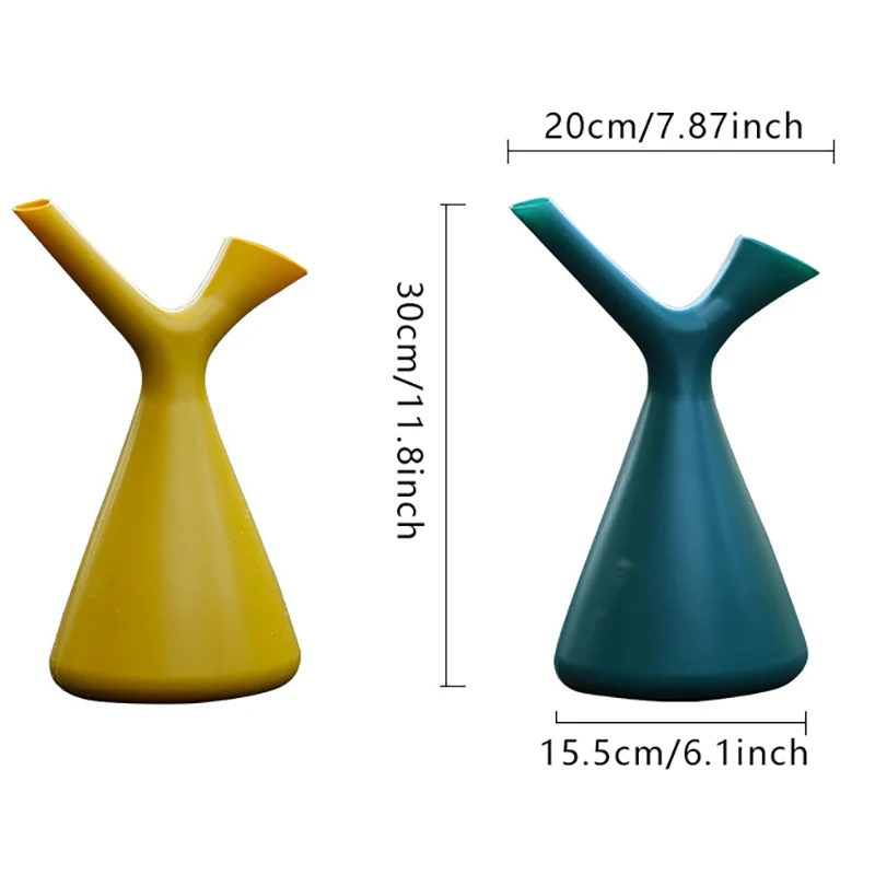 1.5L Long Mouth Flowers Watering Can Plastic Plants Watering Pot Home Drink Bottle Spray Nozzle Sprinkler Garden Supplies