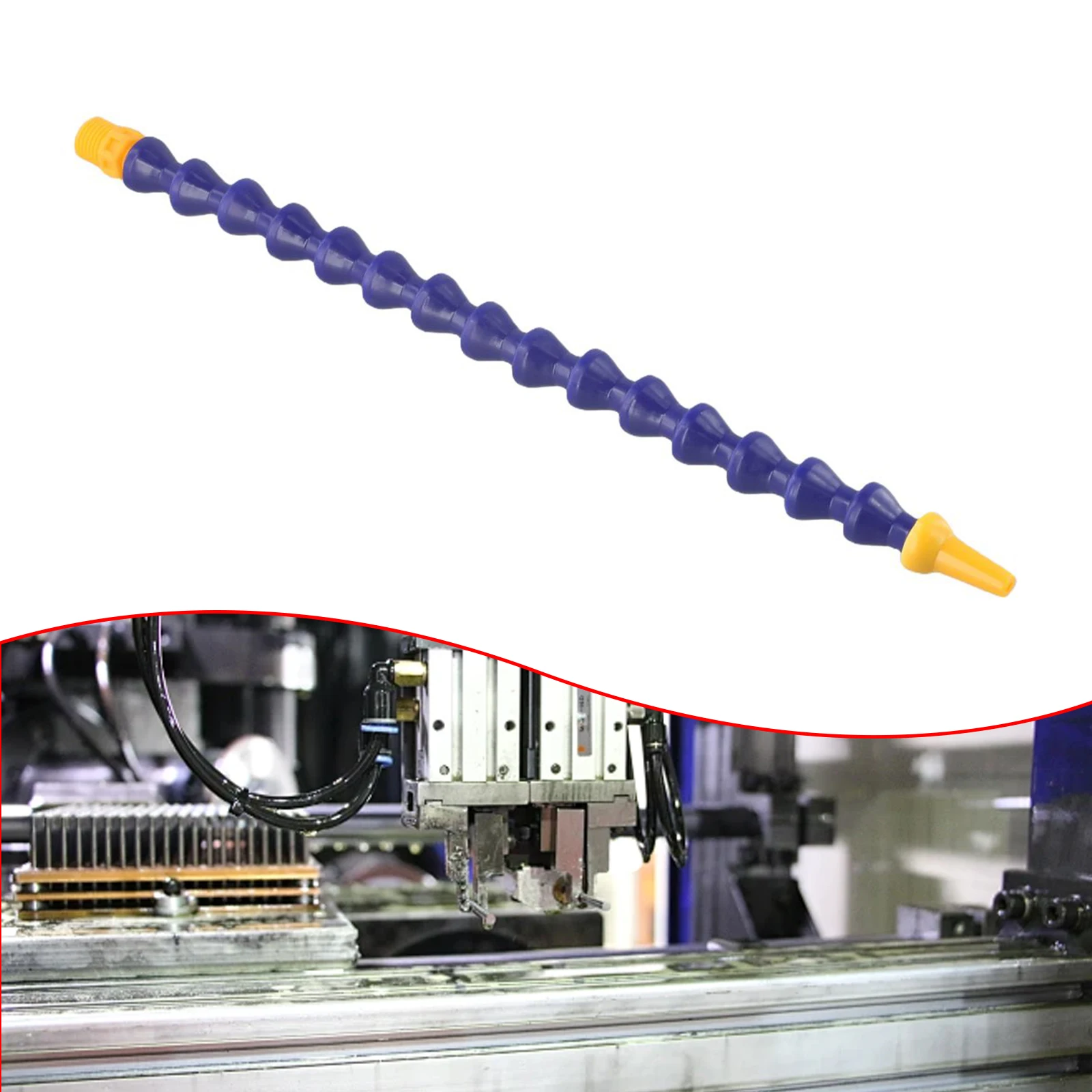 Tubo flessibile del liquido di raffreddamento dell'olio macchina CNC compatta facile installazione tornio flessibile squisito parti leggere di lunga durata