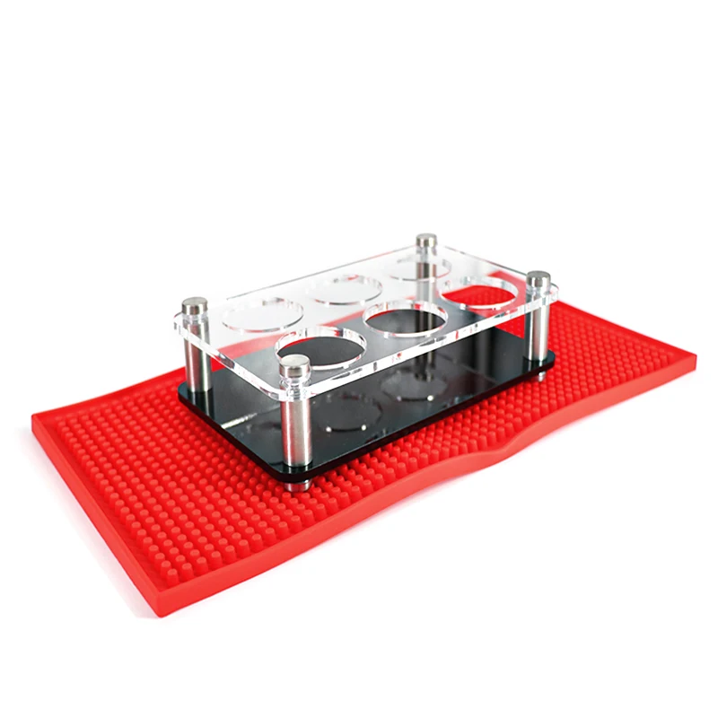 Hot Sale Outdoor Hunting And Shooting Gift Acrylic Tray Cup Holder+Coaster Suitable For Camping Or Giving Gifts To Friends 5
