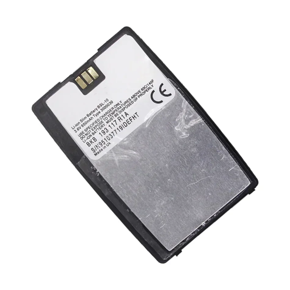 Battery BSL-10 for Sony Ericsson T28 T28S T28SC T29 T39 T520 T320 R520 R320 BUS-11, 650mAh Portable Batteries for Cell Phones - 3