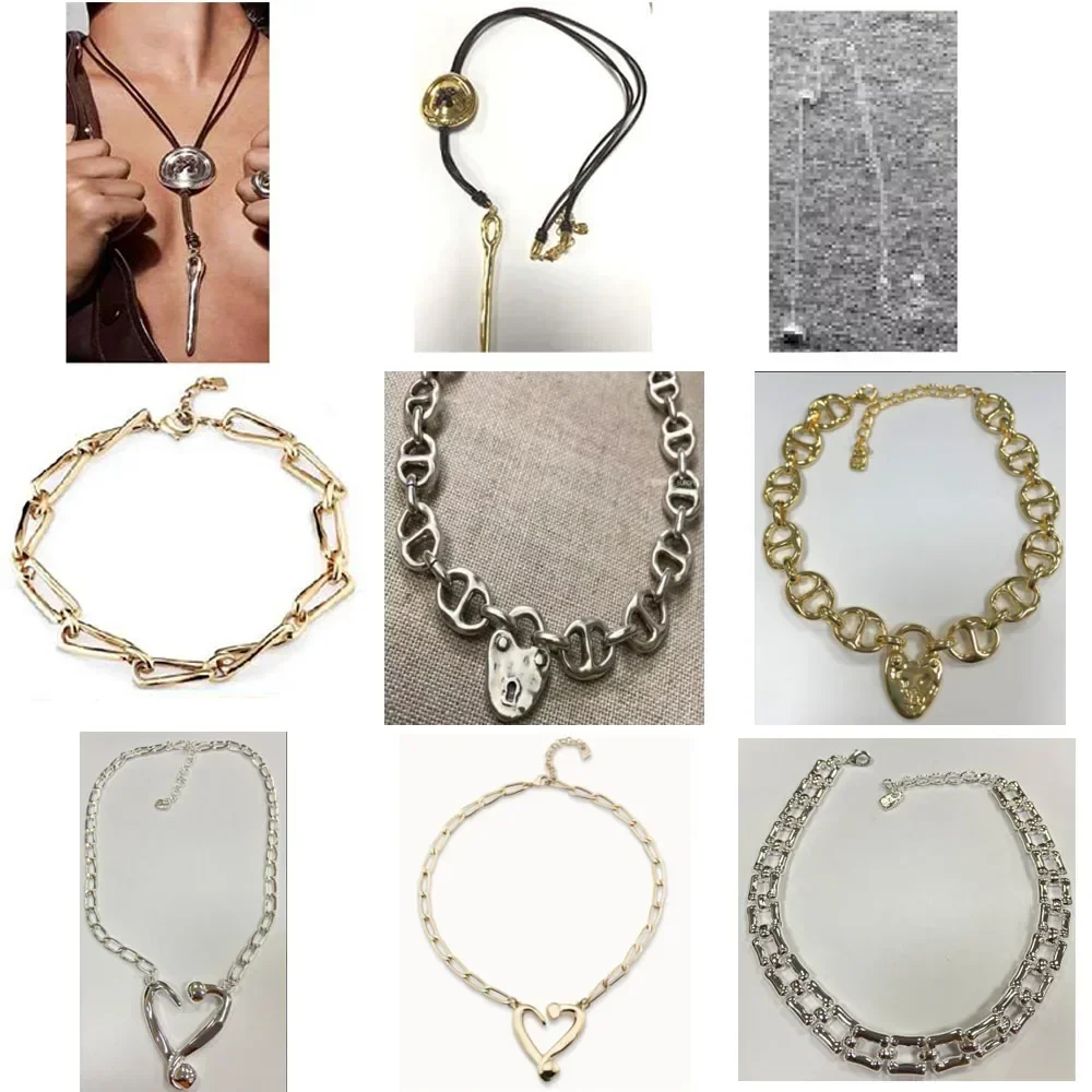 

Fahmi New Fashion Exquisite Electroplating 925 Silver Color Uno De 50 Necklace Festival Jewelry Gifts Gifts