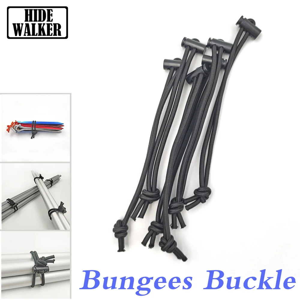 

Fixing Tie Rope Elastic Band Bungees Ball for Tying Poles Rods Bundling Pegs Bungee Cords Strap for Outdoor Camping Supplies