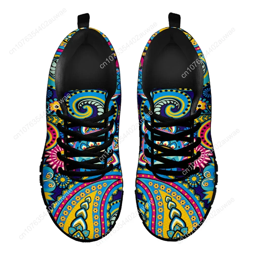 Sneakers Casual con stampa floreale Bohemia Mandala di marca per donna comode scarpe basse AF Femme Lace Up Zapatos