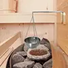 Stainless Steel Sauna Bowl Aroma Bowl Cup Exquisite EssentialOil Bowl Sauna Room Aromatherapy EssentialOil Bowl for Steam Room 1