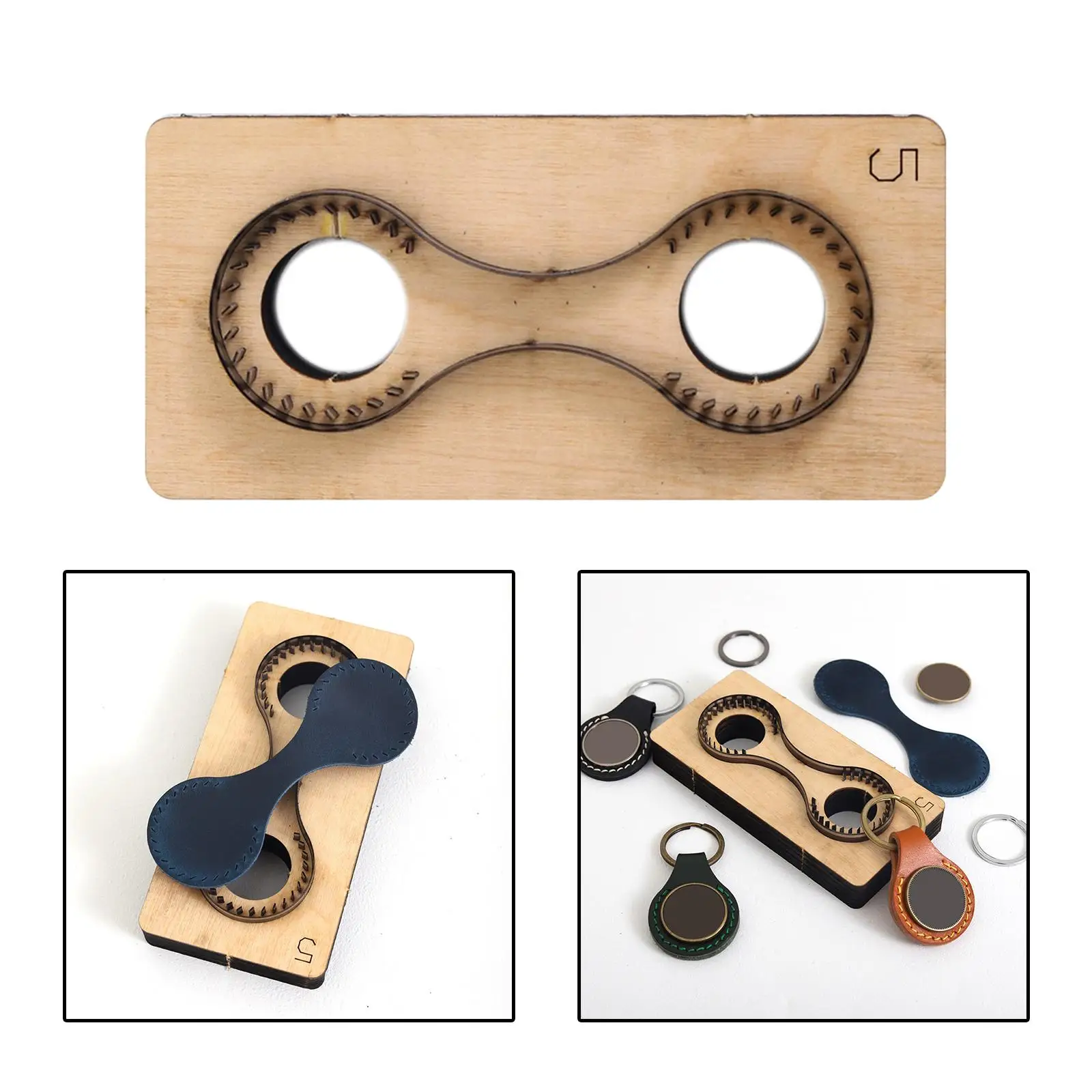 Metal Cutting Dies for Key Chain 1 Piece DIY Tool Set