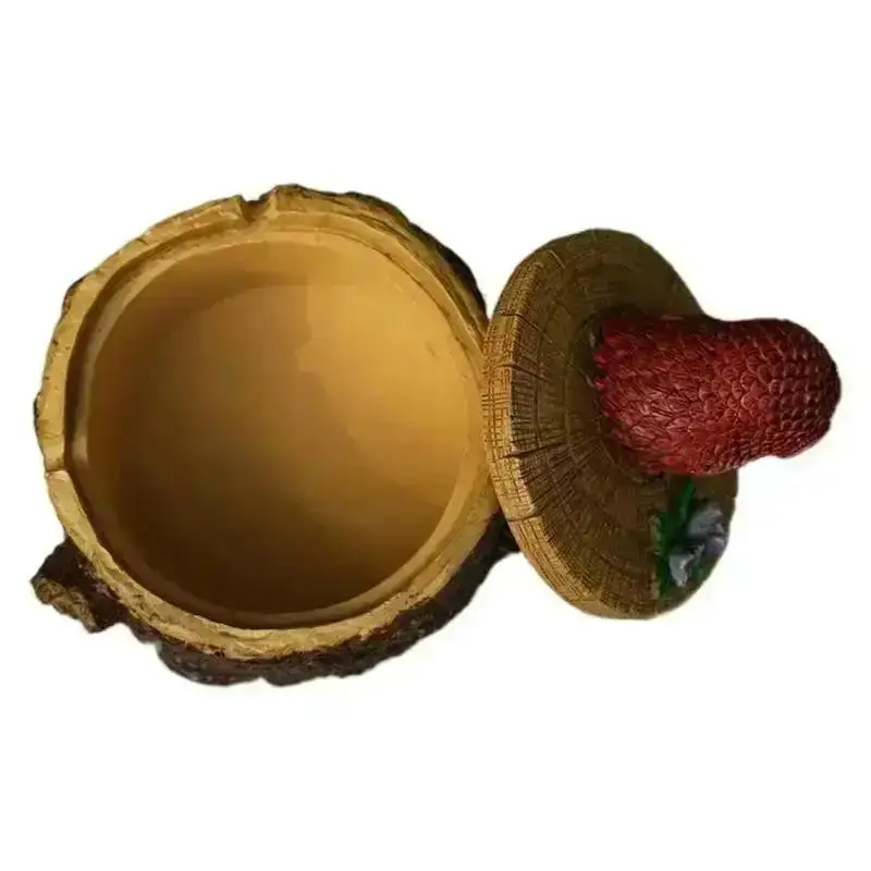Cigarettes Ashtray With Lid Windproof Animal Resin Statue Crafts Ornaments Home Decoration Office AshtrayGift Kitchen Accessory