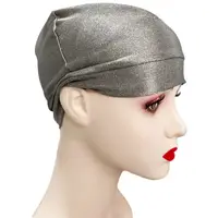 Unisex Anti-Radiation Cap Emf Electromagnetic Wave Rfid Shielding Protection Hat Silver Fiber Beanies Hat Work Caps 2