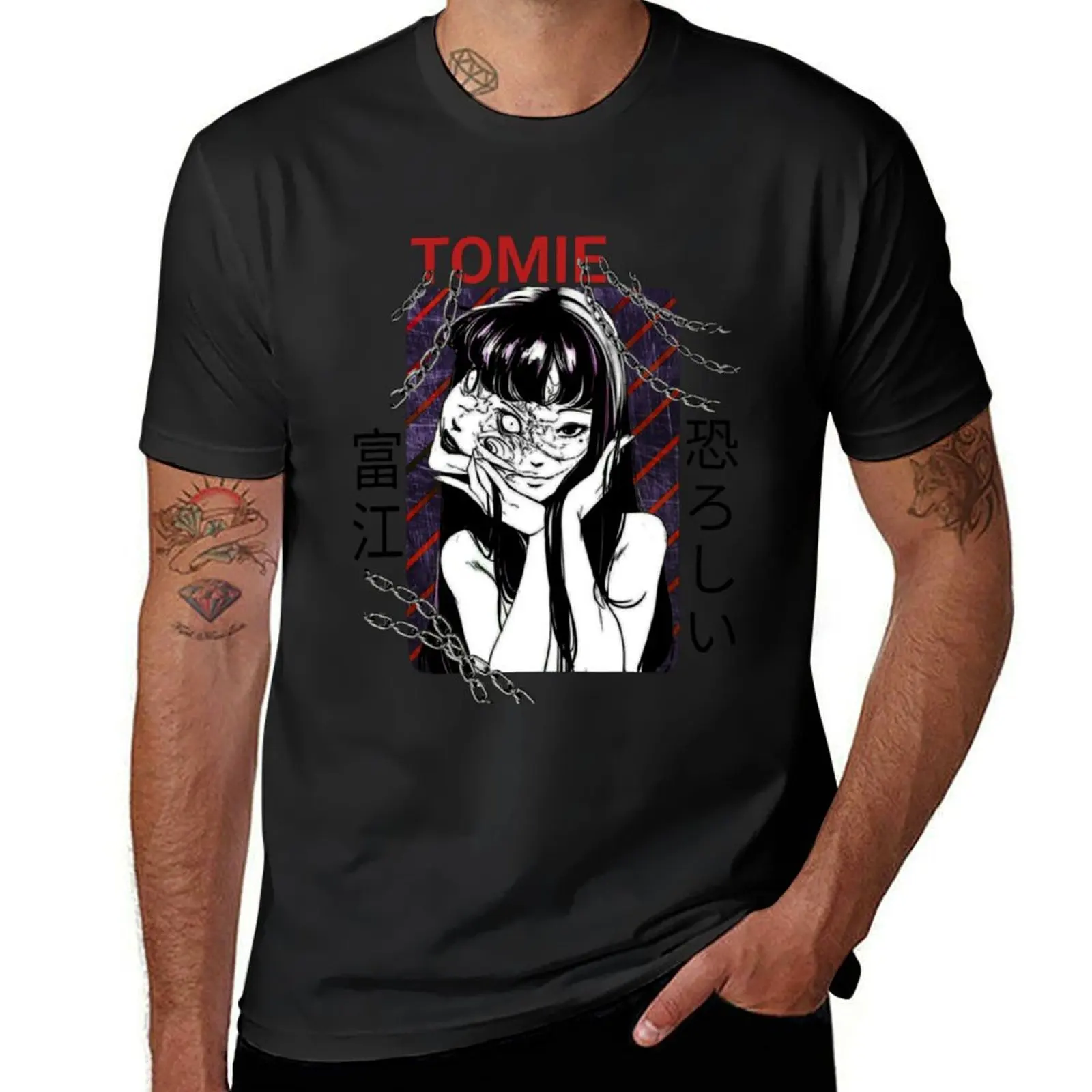 

Tomie T-Shirt vintage summer clothes mens clothes