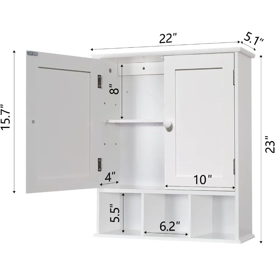 Wall Mounted Bathroom Cabinet 3