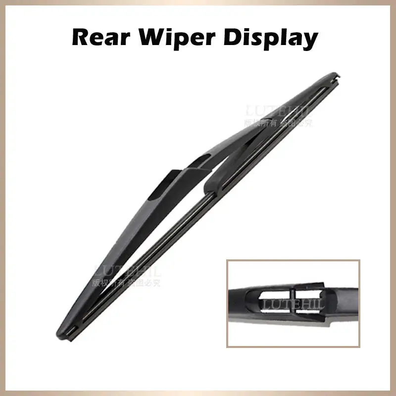 Wiper 12" Rear Wiper Blade & Arm Set Kit For Renault Clio Campus MK 2 1998-2012 Windshield Windscreen Rear Window (NOT MK3) 2
