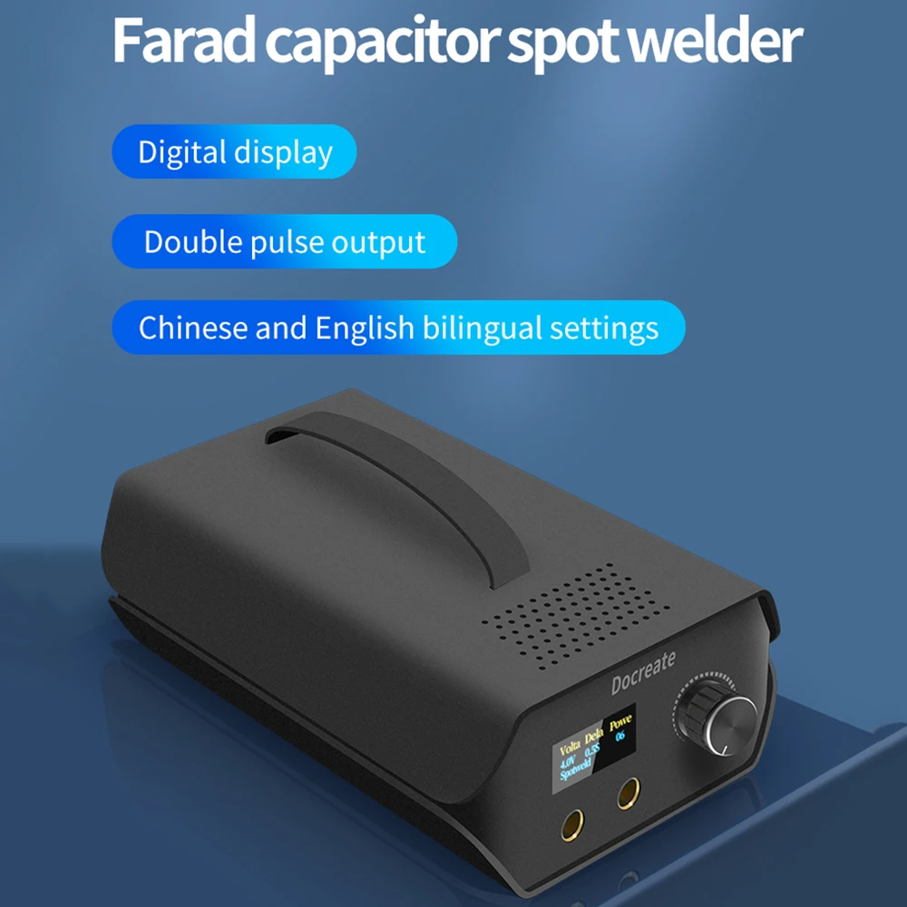 

0.2/0.3/0.4mm Spot Welder Portable Farad capacitor Welding Machine for 18650 Battery Spot Welder Spot Welding Machine Tool Kit