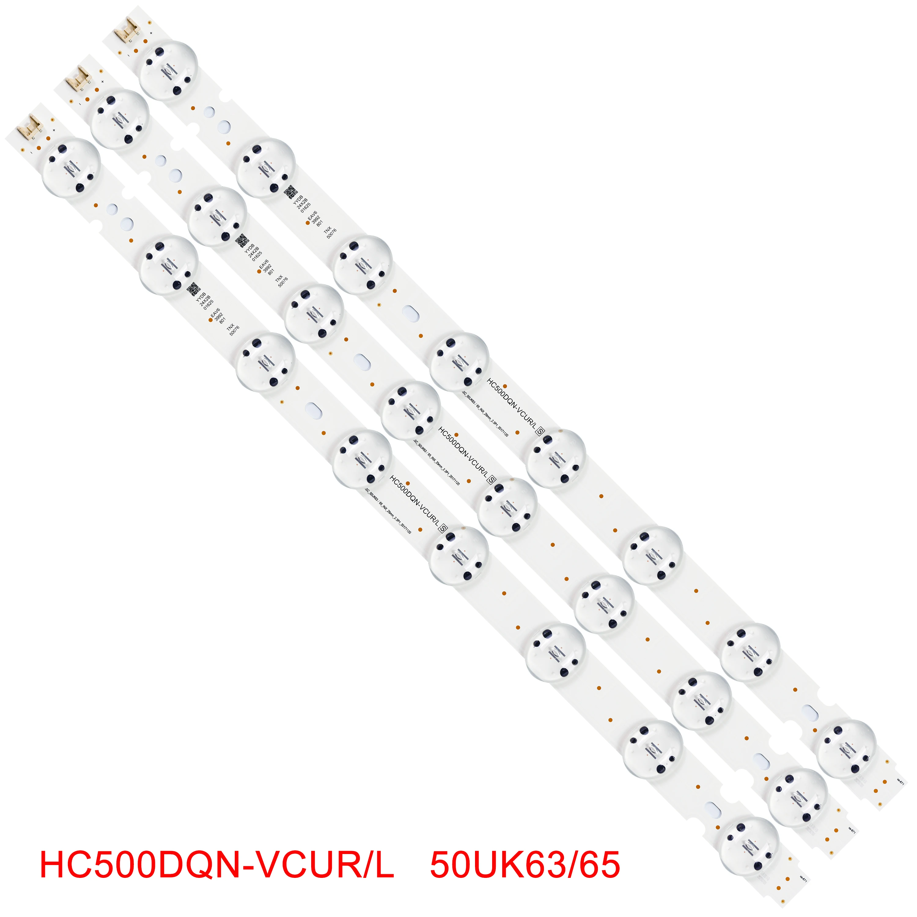 Nova Peças Conjunto Tira Retroiluminação Led para lg Agm76150301 Ssc_50uk63 65 50uk6300plb 50uk6950plb 50uk6750pld 50uk6500aua 50uk6300bub
