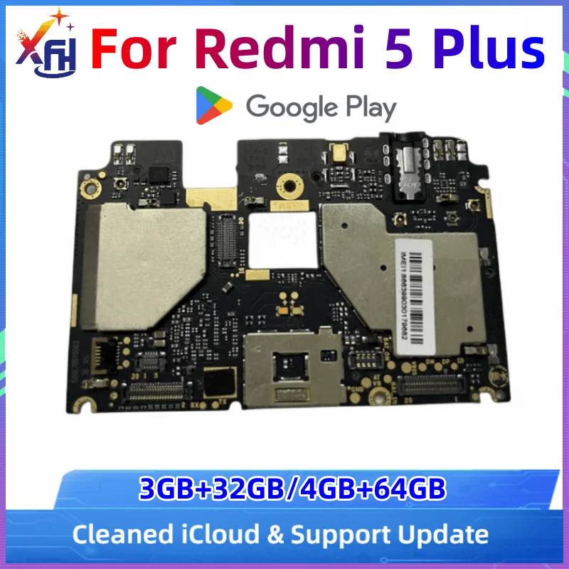 XIFEHHE-Original-Motherboard-For-Redmi-5-Plus-Global-Version-Logic ...