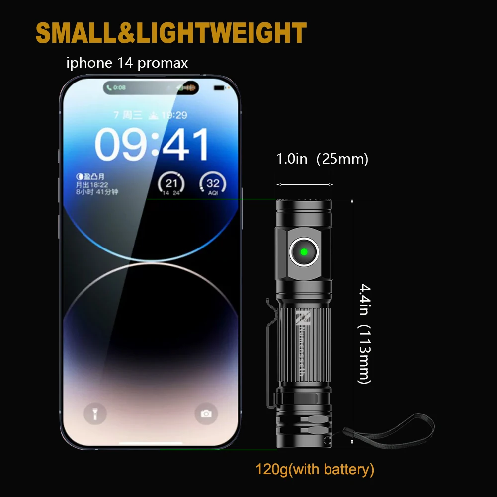 2000 Lumen Flashlight 4