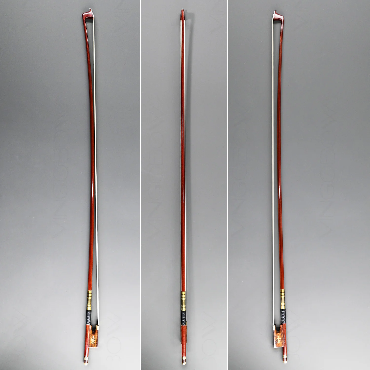 127V 4/4 サイズバイオリン弓ハイブリッドカーボンファイバー