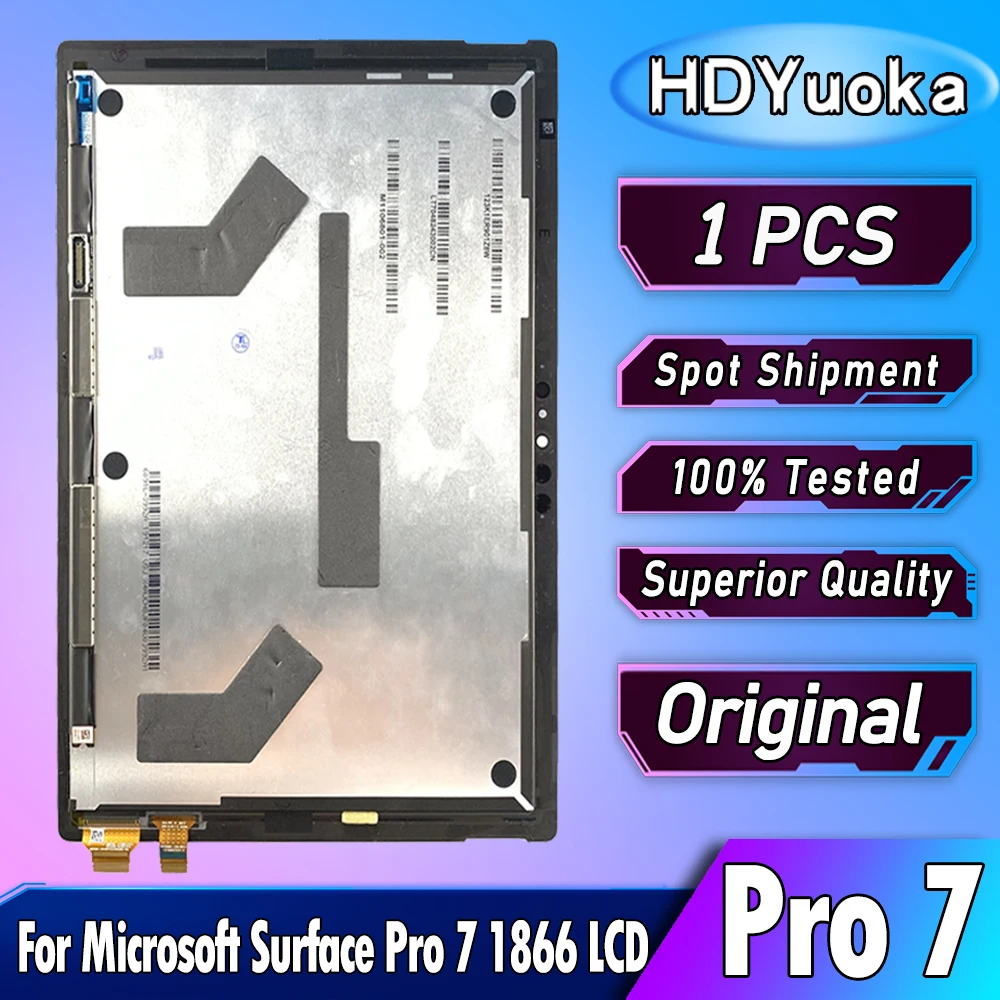 Original Tablet For Microsoft Surface Pro 7 1866 LCD Display