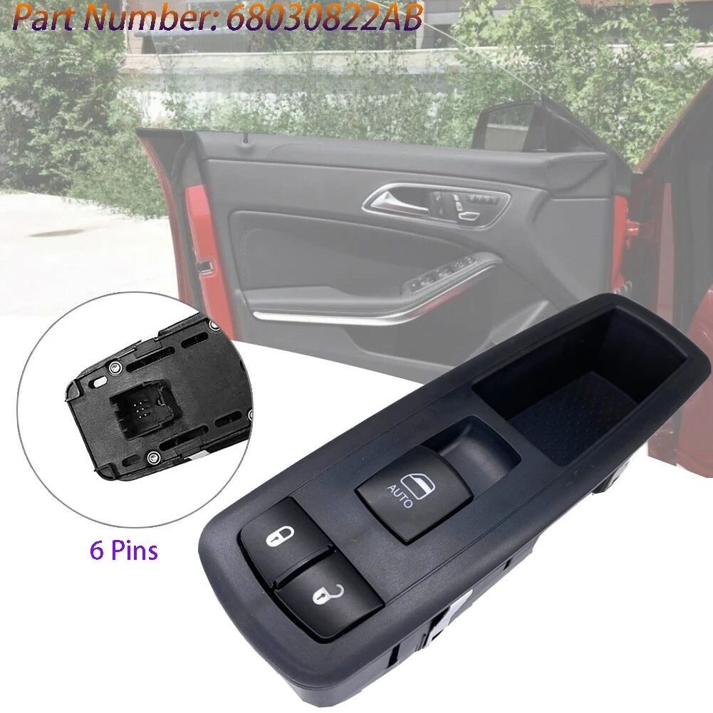 Power Window Control Switch Button For Chrysler Town & Country Dodge Nitro Caravan Journey Jeep Liberty 68030822Ab 68230822Ae