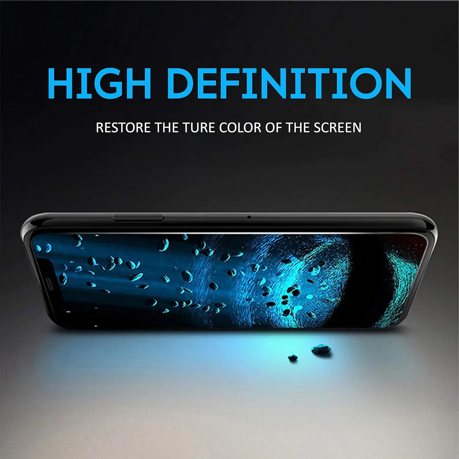 Premium Tempered Glass HD Screen Protector - 2/4 Pack