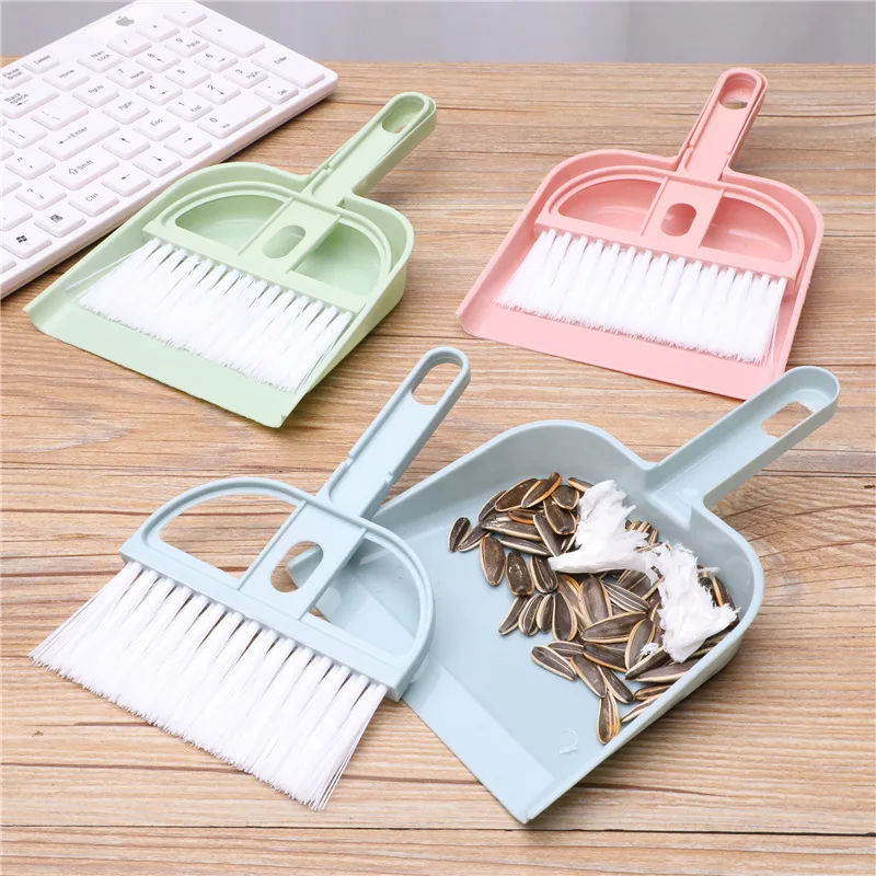 Small Broom Set Mini Small Broom Household Handheld Small Tabletop