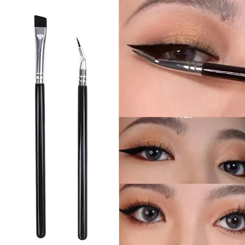 BentLinerMakeupBrushesAngledEyelinerBrushEyeshadowEyeBrow