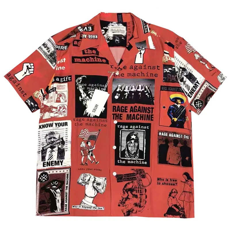 Pdmcms Poster Pattern Rage Against The Machine Hawaiian