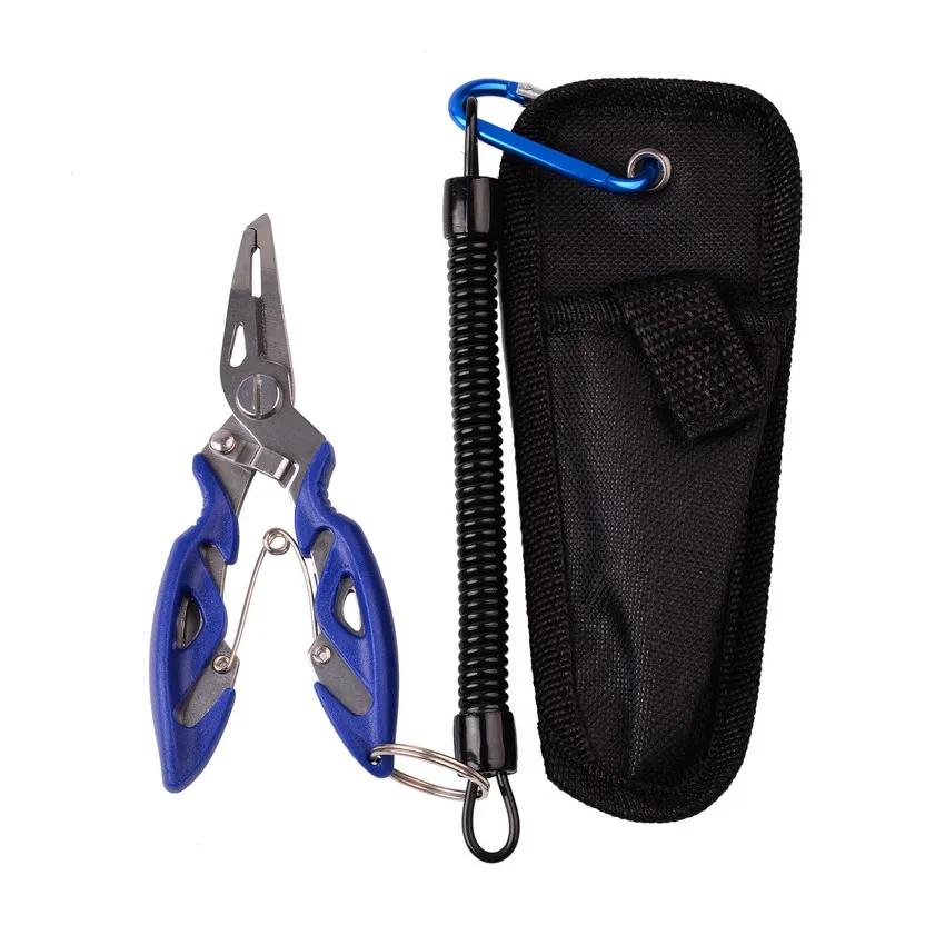 Forbici Da Pesca Professionali In Acciaio Inox Con Fibbia Telescopica – Lame Affilate Per Nylon E Fluorocarbonio – Leggere 18g E Portatili