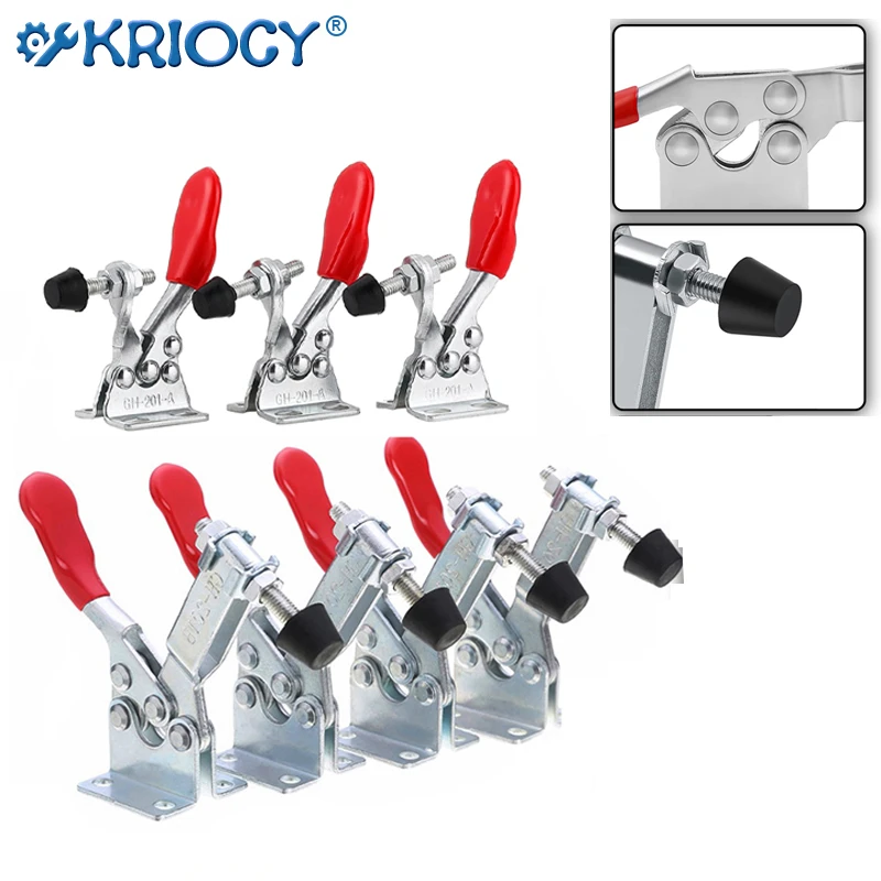 Quickrelease Toggle Clamps Set Horizontal Toggle Clamp Adjustable