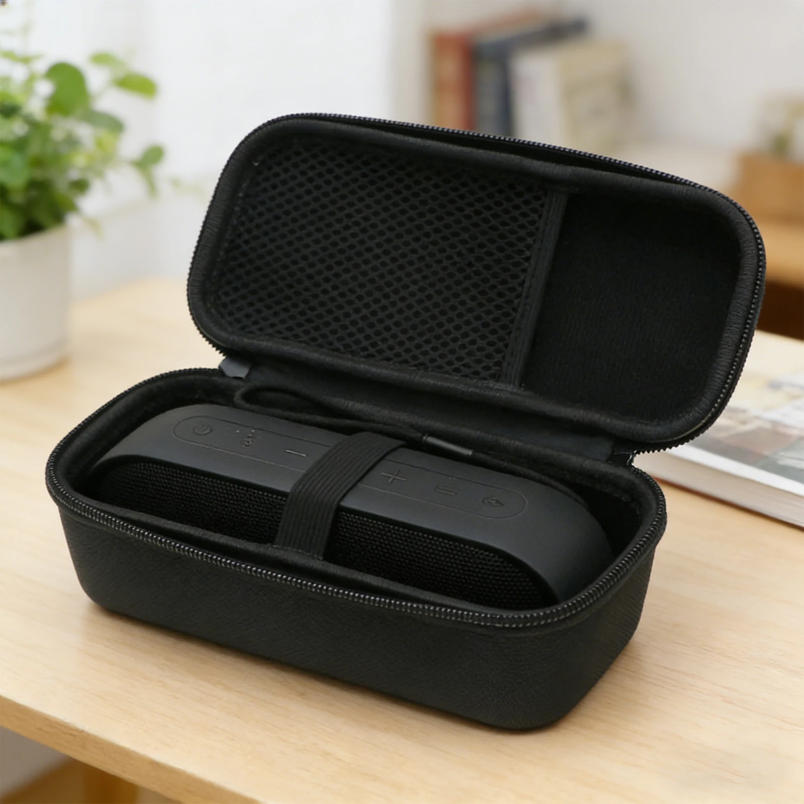 TRIBIT XSound Plus 2 스피커 휴대용 커버 보호 가방 방수용 메쉬 포켓이 있는 EVA 야외 휴대용 보관 가방