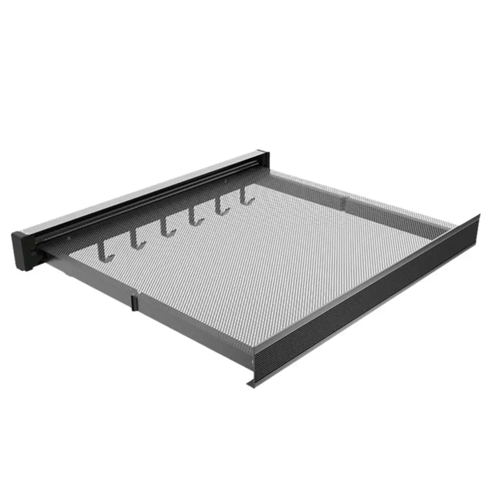 44cm Aluminum Invisible Folding Retractable Bath Towel Home Bathroom Bathroom Toilet Tool Rack 60cm Racks Accessories Shelf B0J0 5