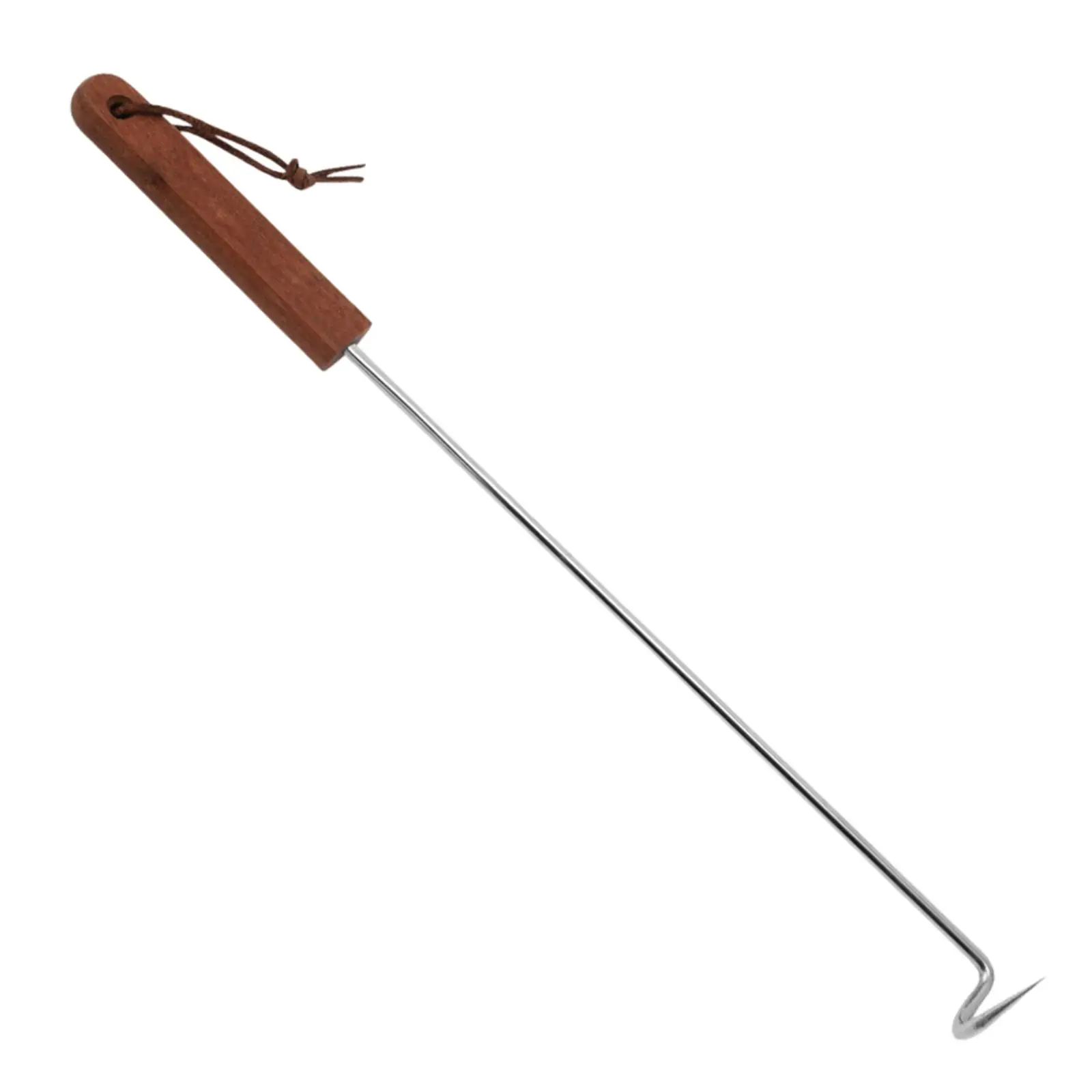 BBQ Meat Turner Hook Portable Barbecue Turner Hook for Meats Steak Grilling