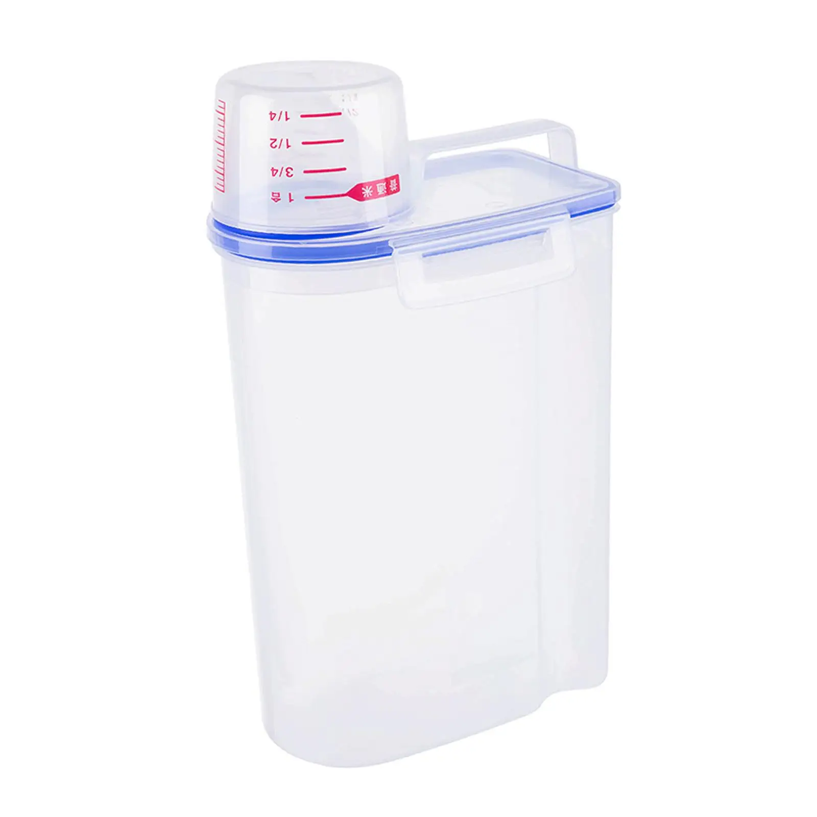 Laundry Powder Storage Container, Laundry Soap Dispenser, 4L Multipurpose for Laundry
