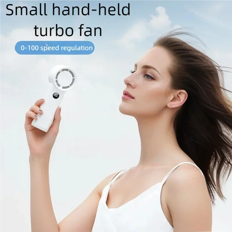 

Mini Portable Fan USB Rechargeable High Speed Ventiladore Natural Wind Electric Fan Personal Air Conditioner Ideal For Travel
