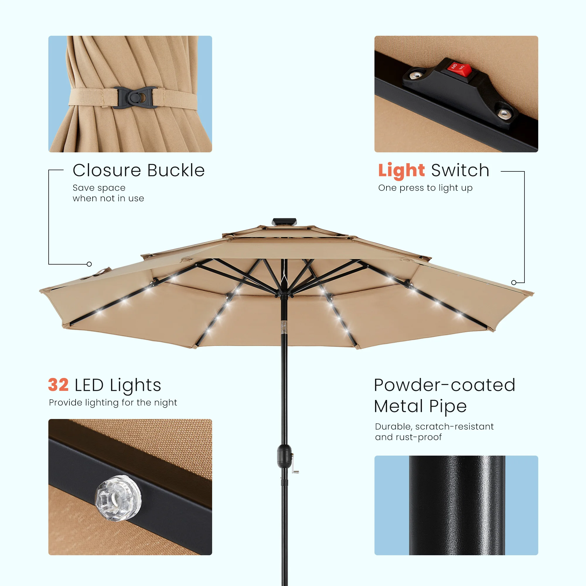 parasol vippekontrol