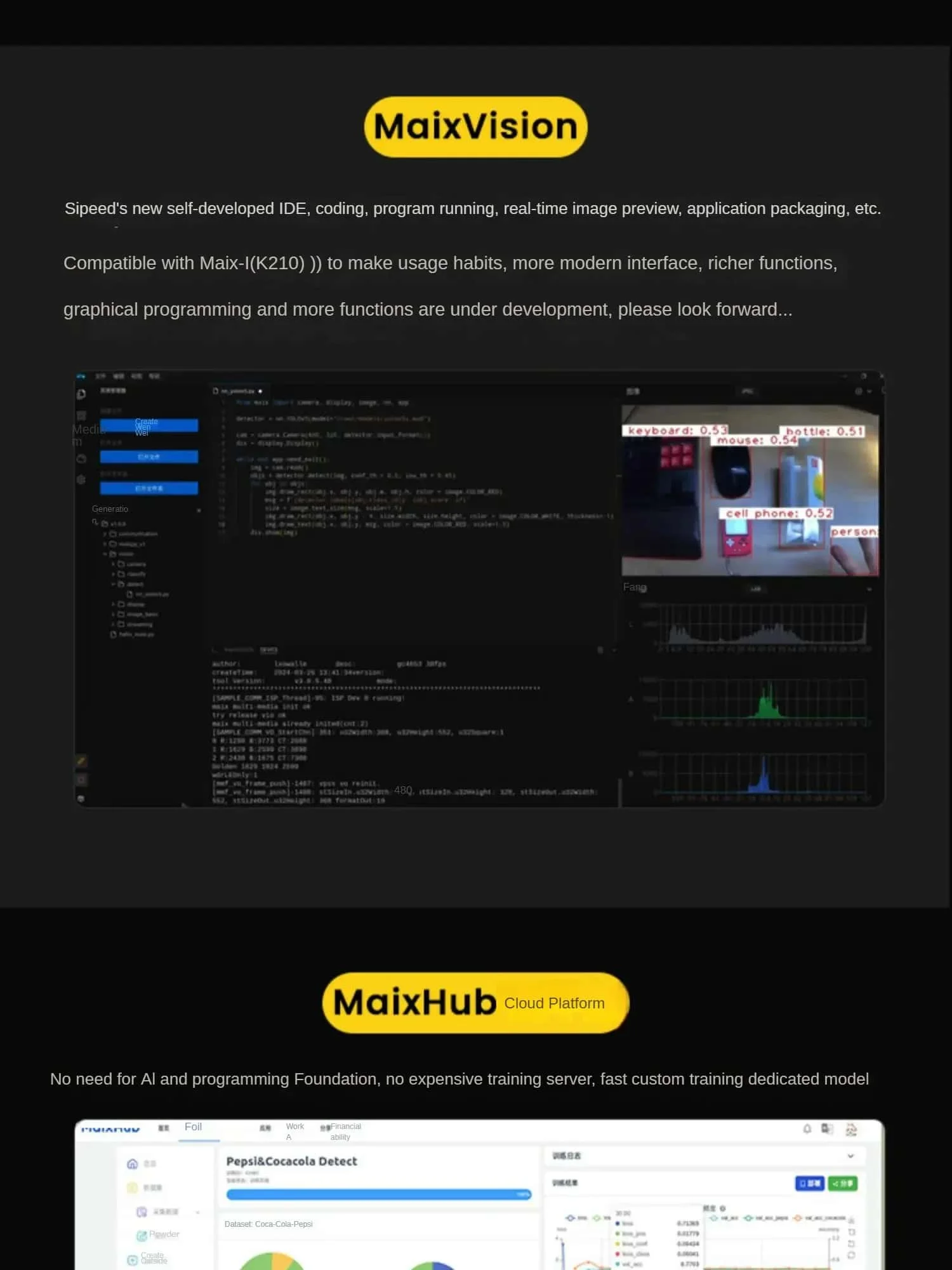 Sipeed MaixCAM Entwicklungsboard NPU RISCV AI Visual Audio Serial Port WIFI6 – Detail 15