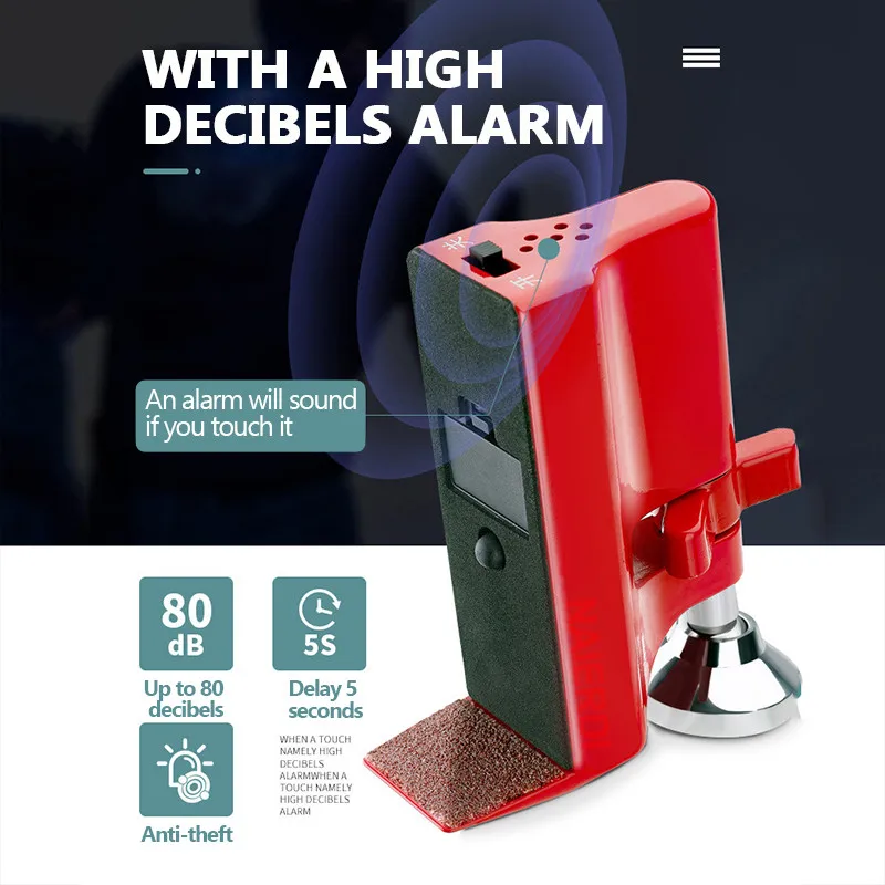 Portable Door Lock and Security Stopper for Travel and Accommodation Safety