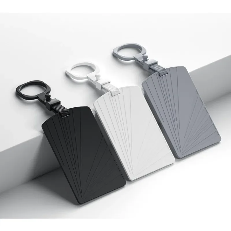 TOPABYTE Portachiavi In Silicone Per Tesla Model 3/Y/S/X/Cybertruck, Custodia Protettiva Per Key Card, Nero, 1 Pezzo