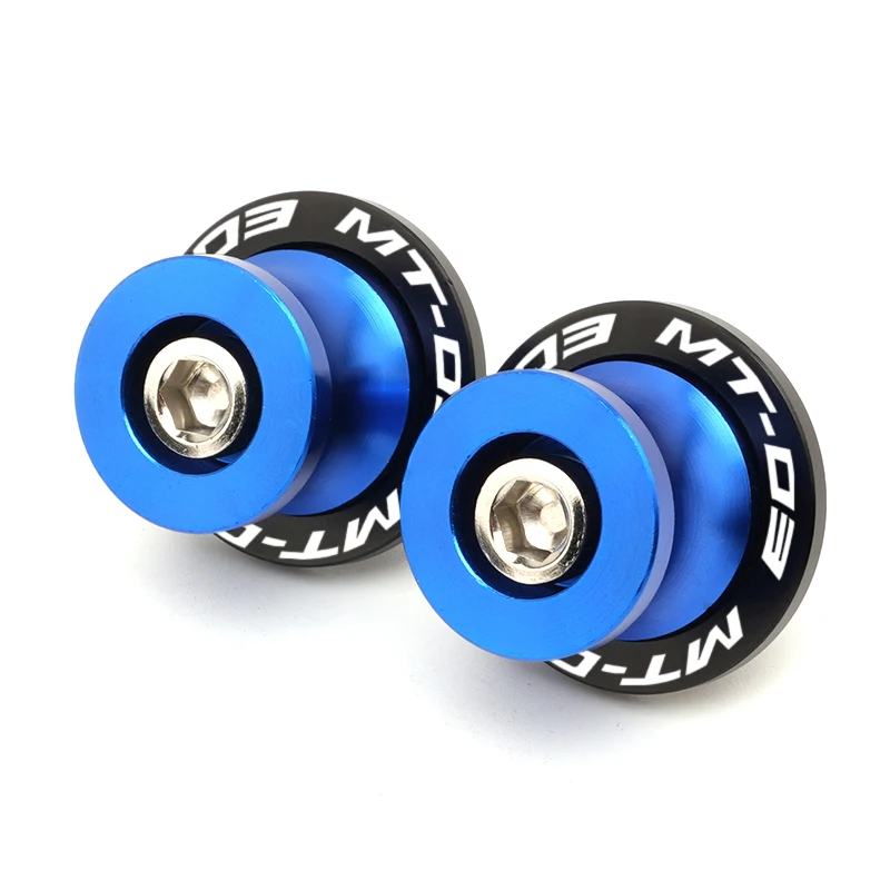 Universal Motorcycle Swingarm Spools Sliders Stand Screws (6MM) - Premium Motorcycle Accessories