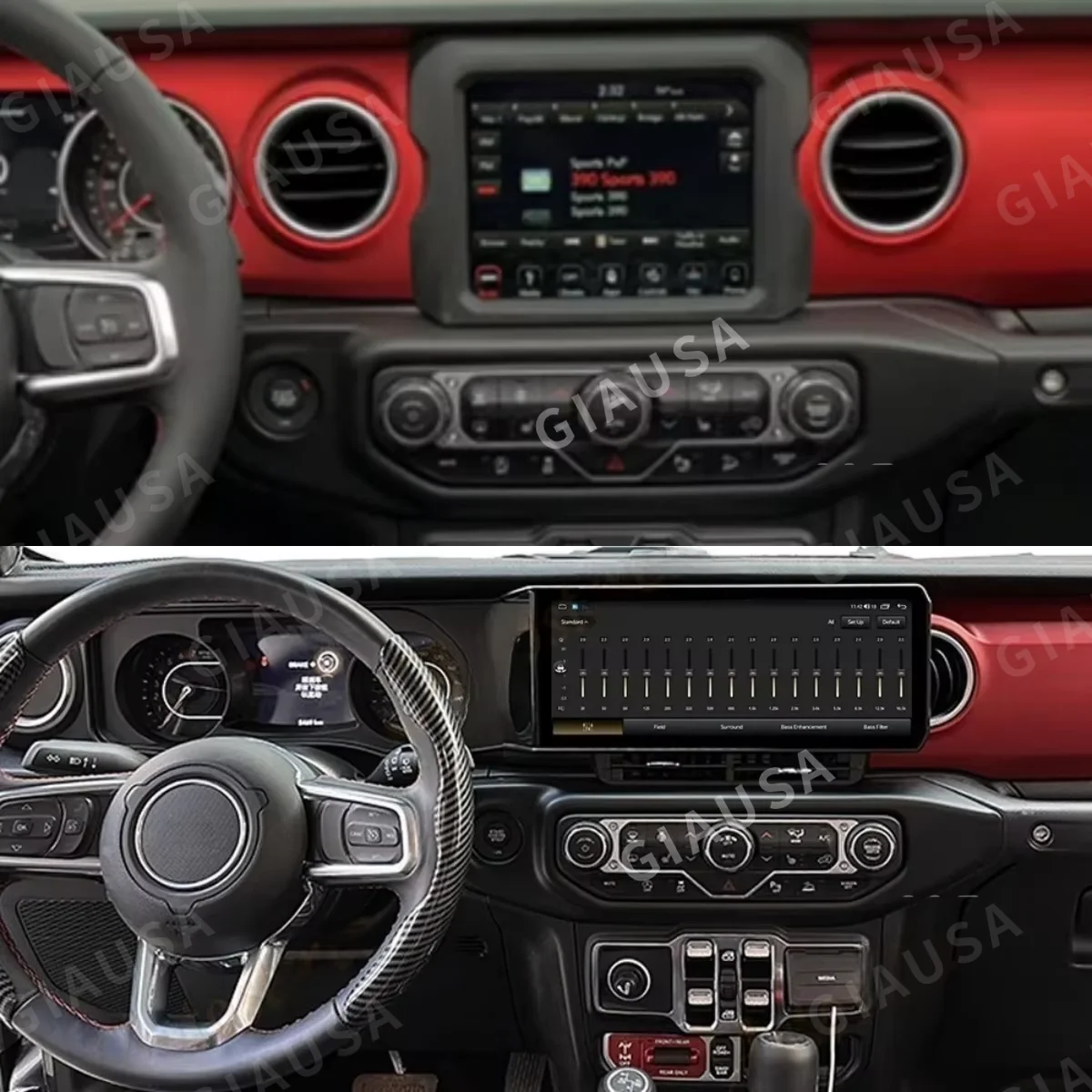 Stinger Off-Road Radio For Wrangler JL & Gladiator JT - 12.8" Full HD Touchscreen