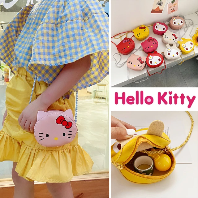 Hello Kitty Gingham Crossbody Bag