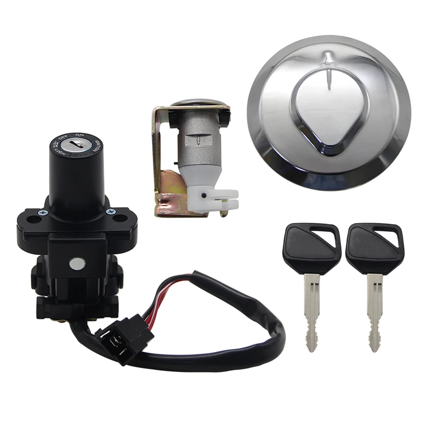 Motorrad Schlüssel Tankdeckel Kit Zündung Schalter Für Honda XL125V Varadero 2001 2002-2006 35010-KPC-640 35100-KPC-640 17620-KPC-641 – Detail 5