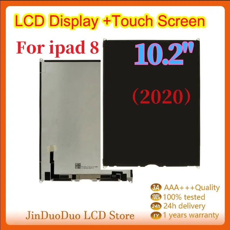 10.2 "Originale A12 Per Ipad 8 2020 Display Lcd Touch Screen Digitizer Per Ipad 8 Display Sostituzione A2270 A2428 A2429 A2430