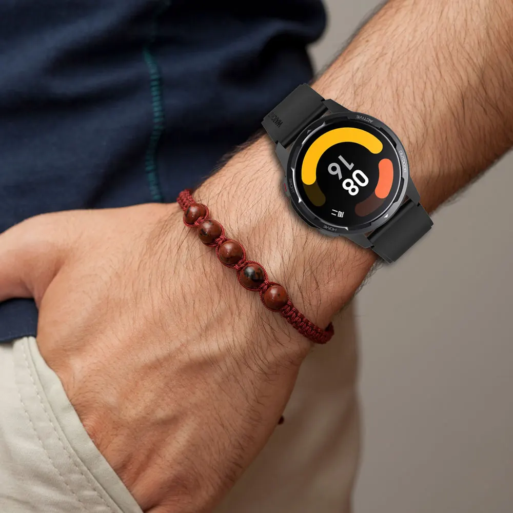Silicone Watchband 22mm Xiaomi Mi Watch Color 2 Sports Strap Mi Watch Color Correa Wristband Xiaomi S1 Active