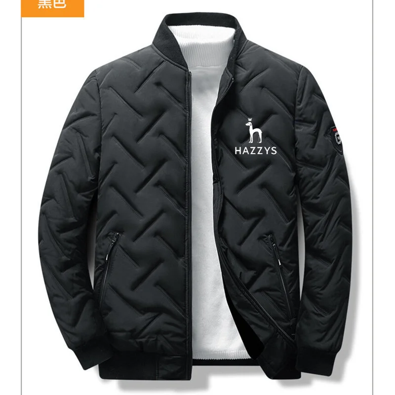 Cotton Baseball Jacket Plus Size Men Jackets Hazzys Men's Clothing