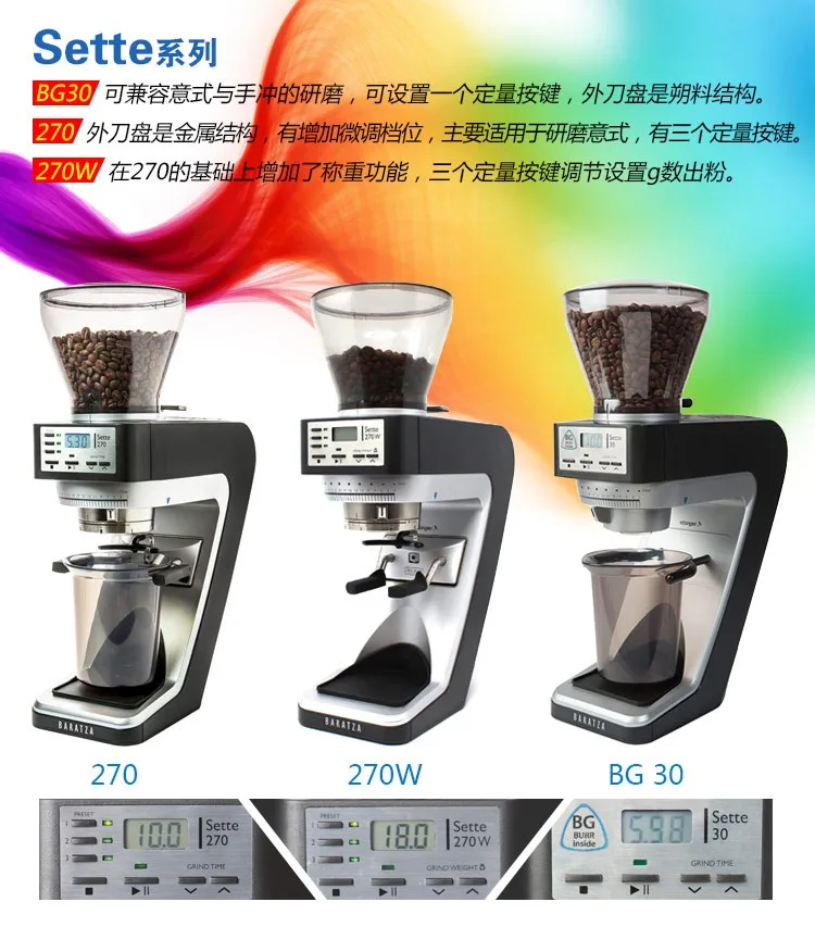Baratza Sette 270wi Eepresso Grinder 