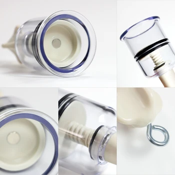 Penis Pump Enlargement Extender Vacuum Cup Leg Belt Hanger Set Adult Sex Toys for Men Dick Enhancer Stretcher Physical Exerciser 4