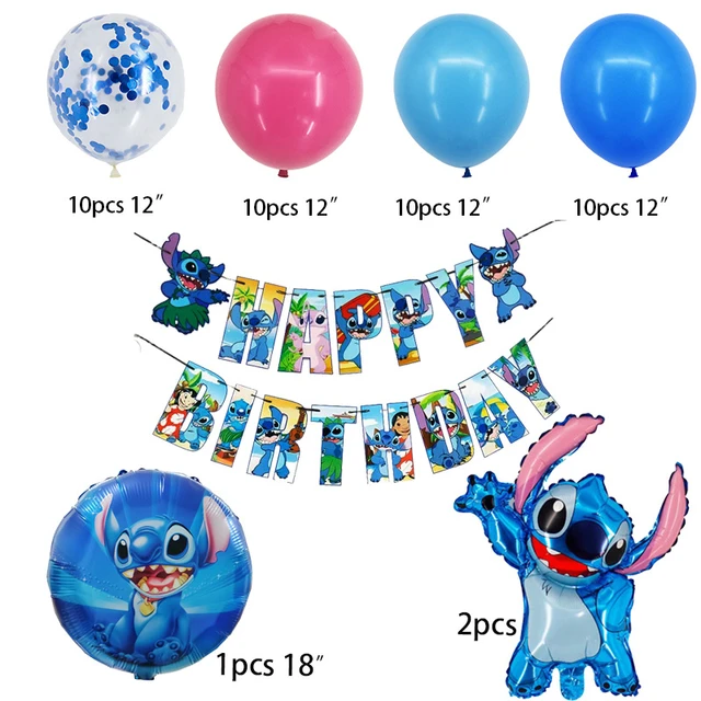 Lilo & Stitch – Kit De Ballons À Hélium En Aluminium, 1 Ensemble,  Guirlande, Décorations Pour Fête Prénatale, Anniversaire, À Thème - Party &  Vacances Diy Décorations - AliExpress