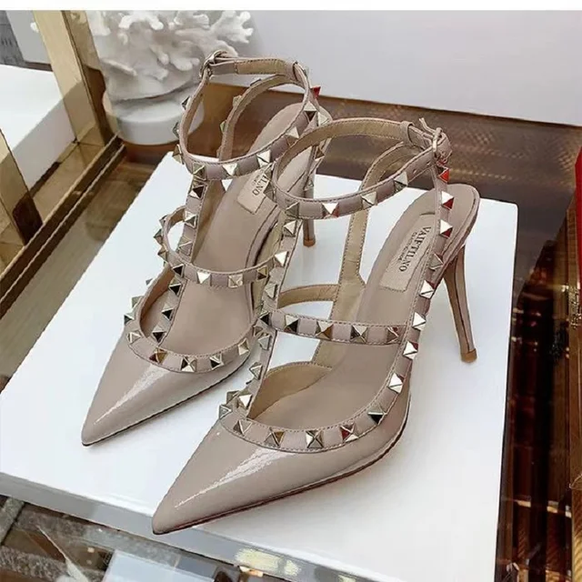 High Heels with Classic Rivets